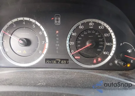 2009 Honda Accord 2.4 Ex-L z USA, uszkodzony, nr VIN 1HGCP26879A015637